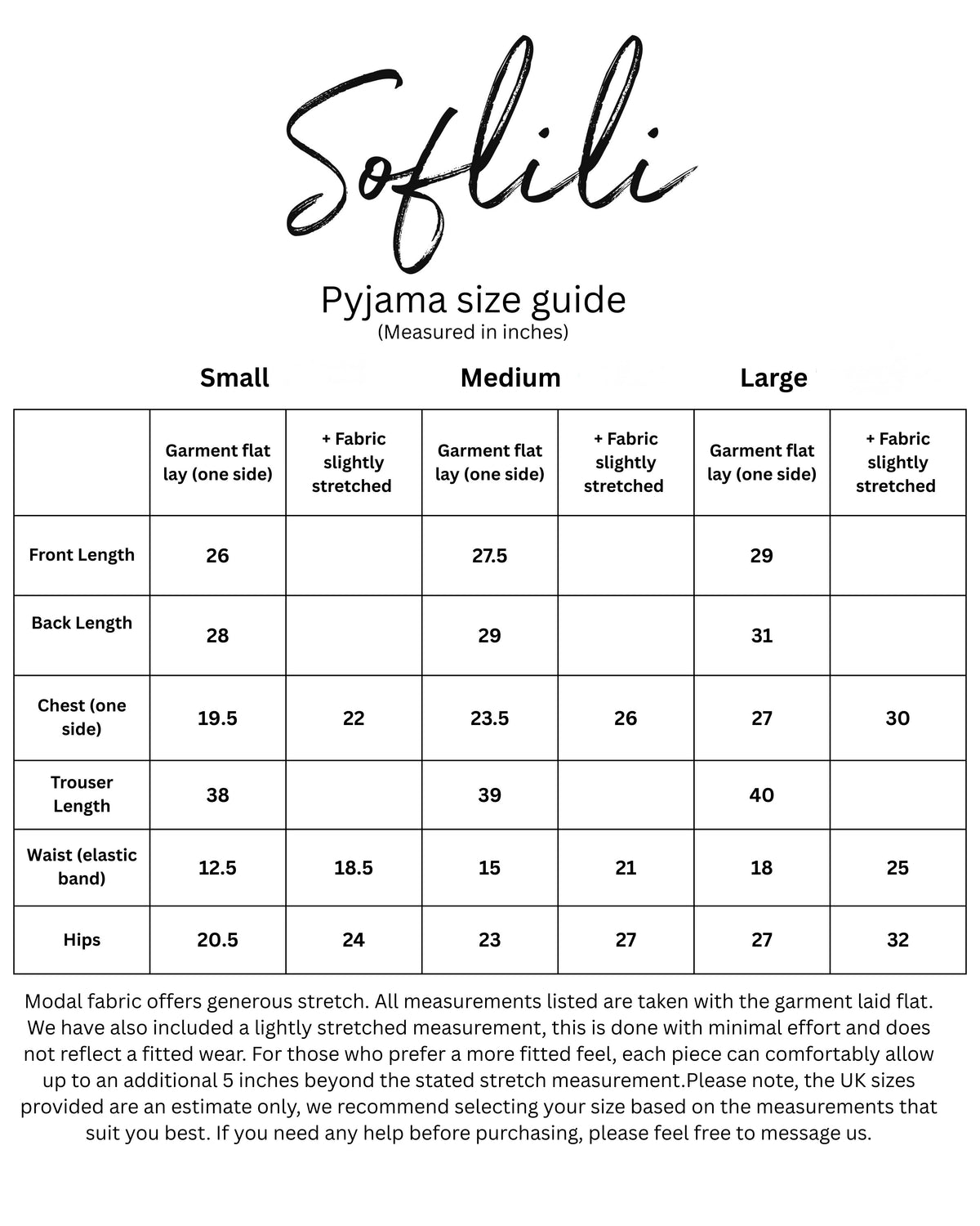 Soleil Pètale 3 piece pyjama set