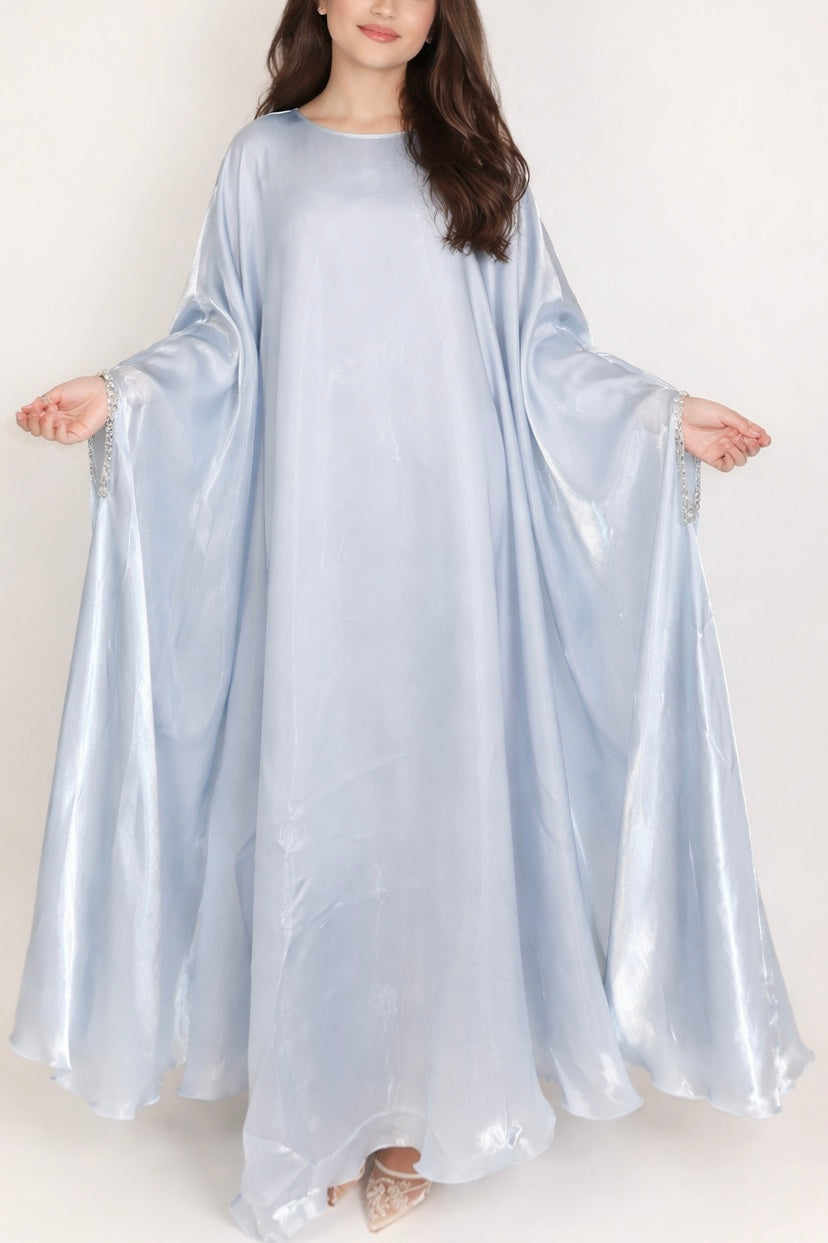 (Older Girls/Petite) Frosted Veil - The Jameela with scarf image 0