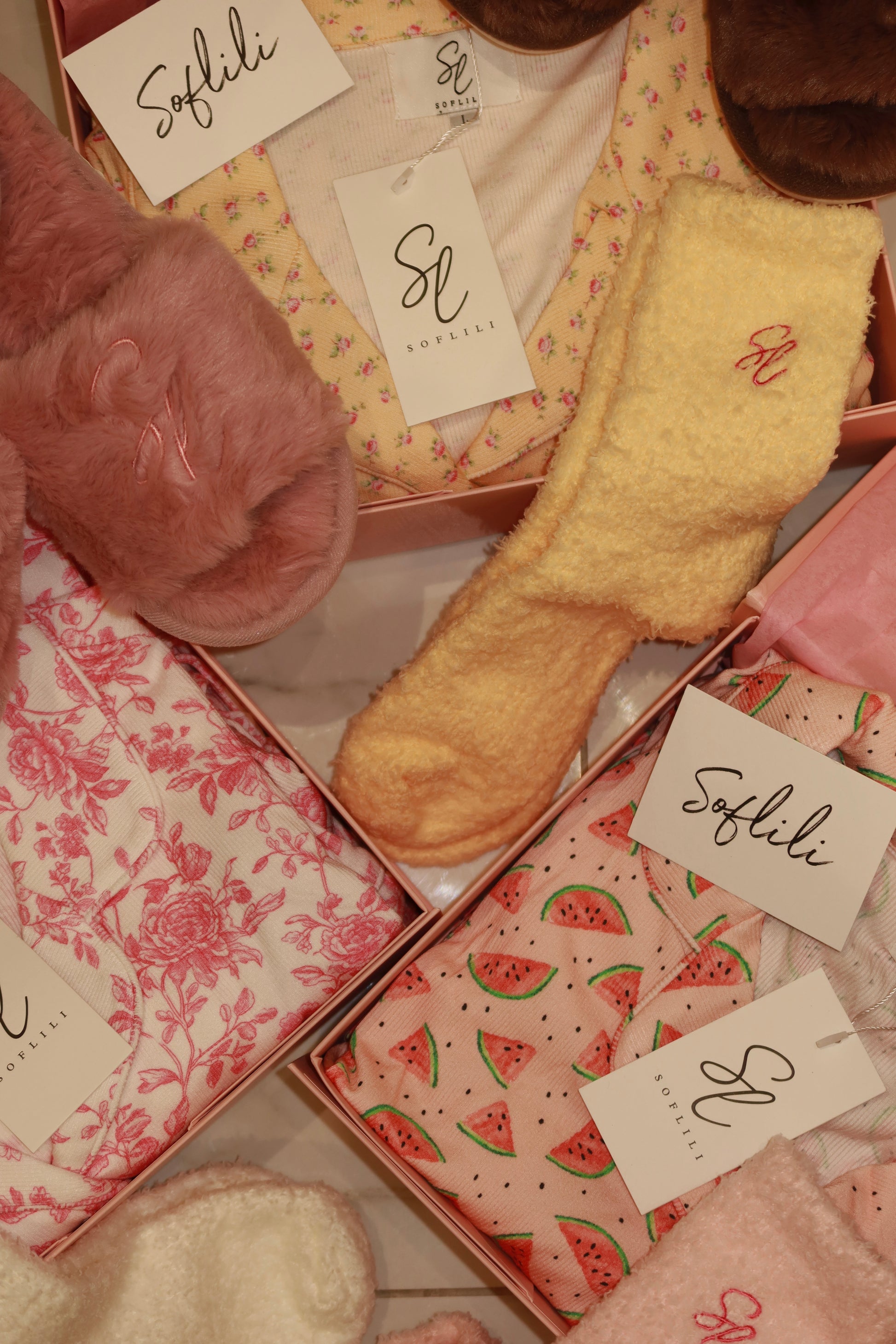 Gift Box with Slippers & Socks (purchase pj separately) image 5
