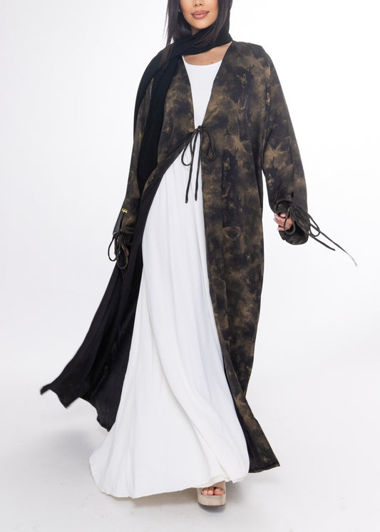 Espresso - Maryam Abaya & Scarf image 0