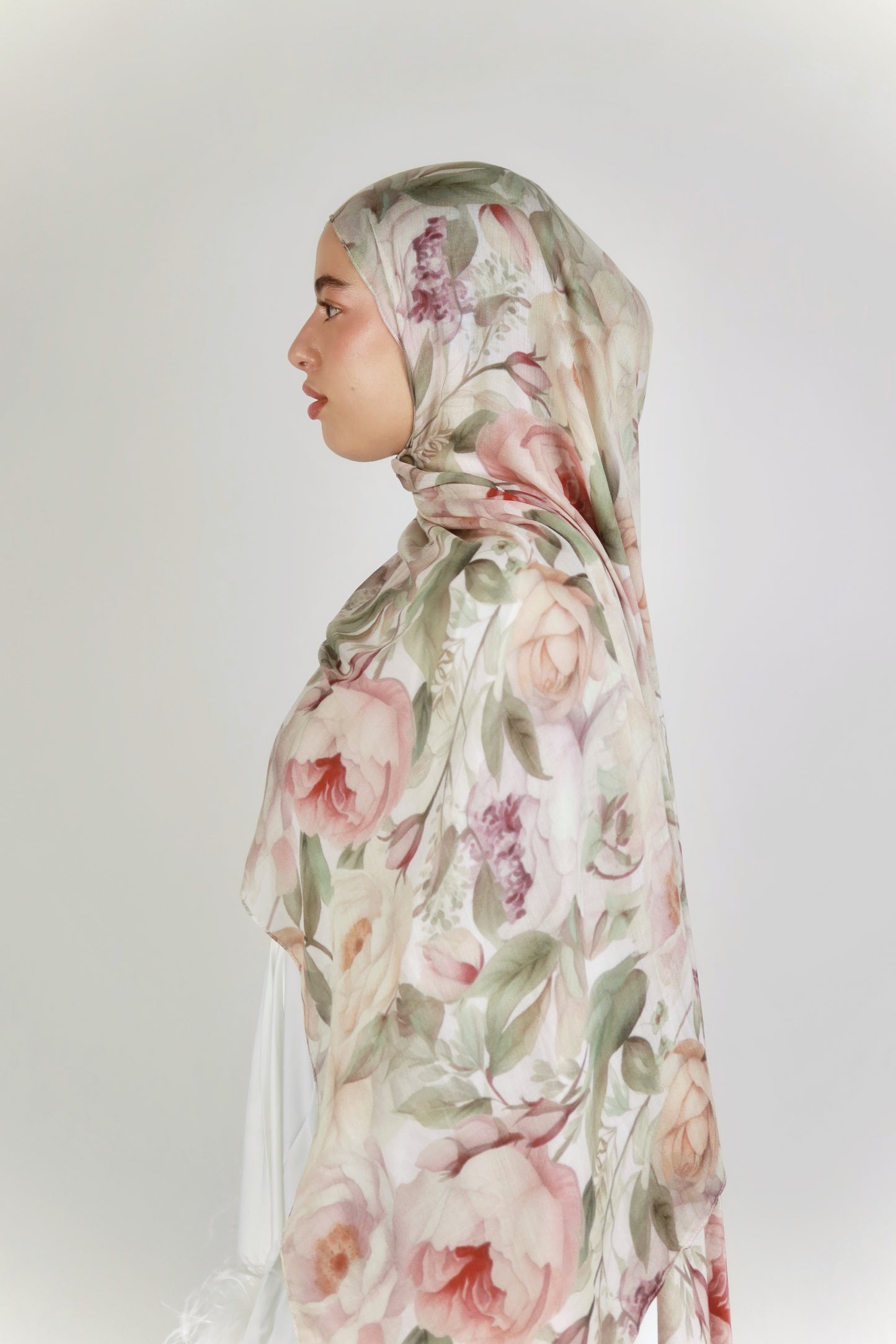Floral Garden Modal Hijab image 1