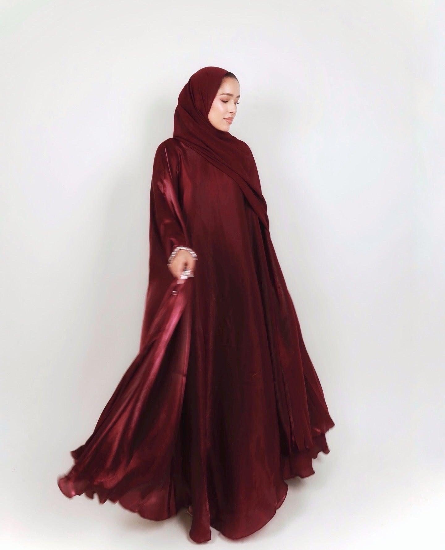 Rose Noir - The Jameela with scarf image 0