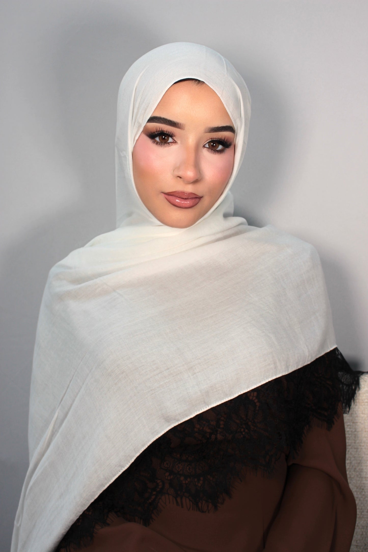 Ivory Noir Lace