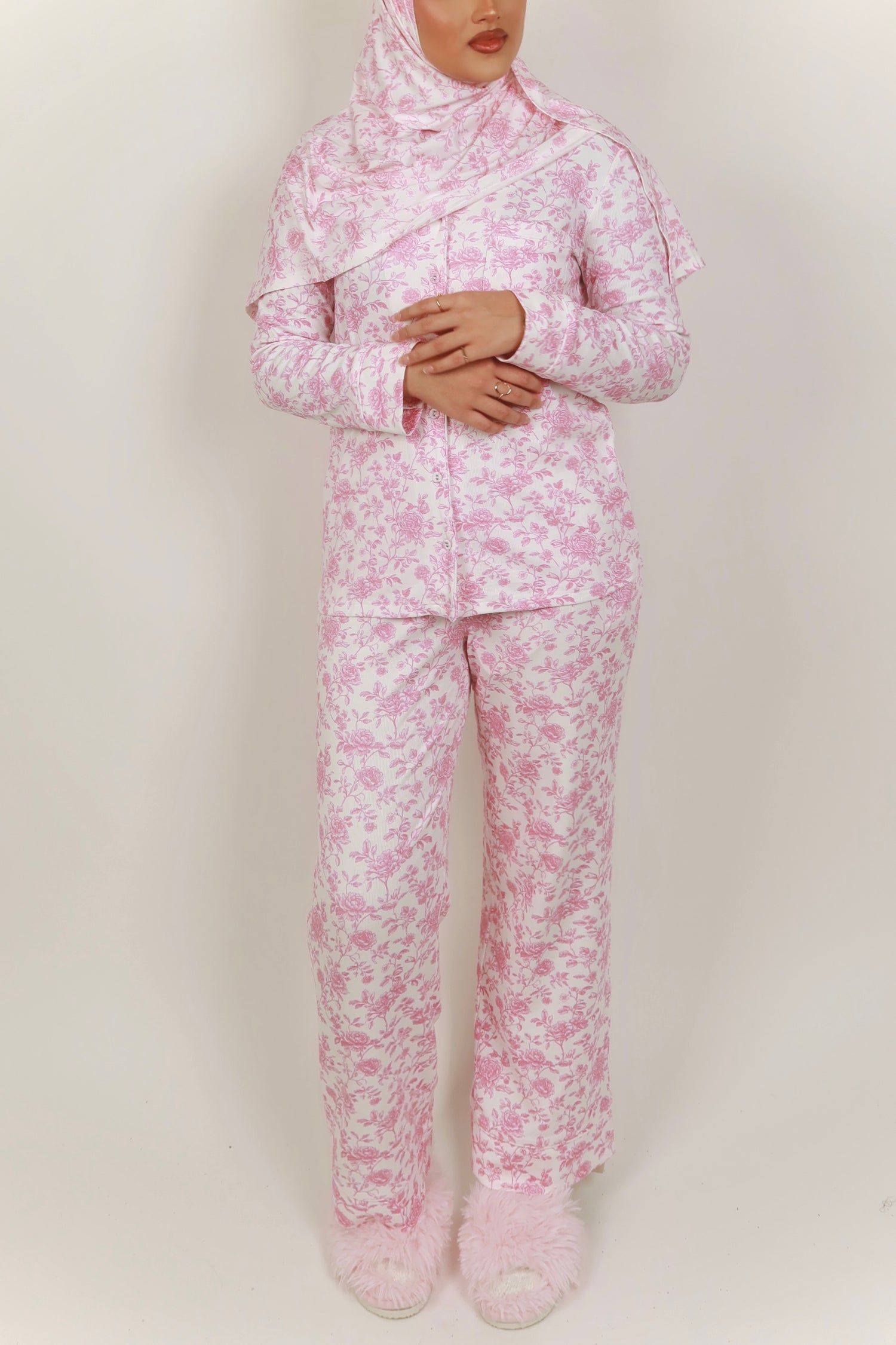 Fleur Blanche 3 piece pyjama set image 0