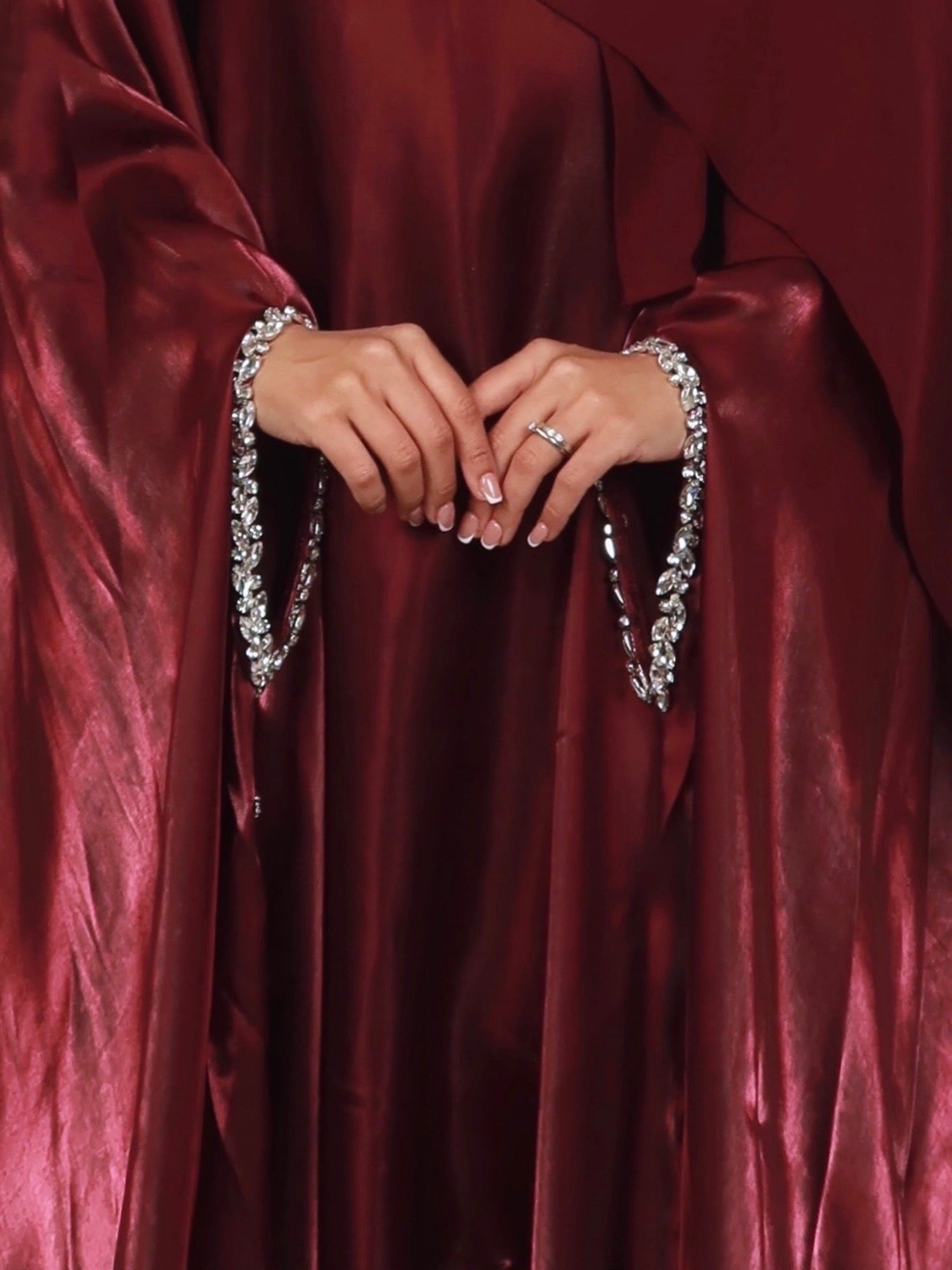 Rose Noir - The Jameela with scarf image 1